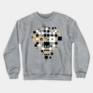 Cyber skull matrix Crewneck Sweatshirt